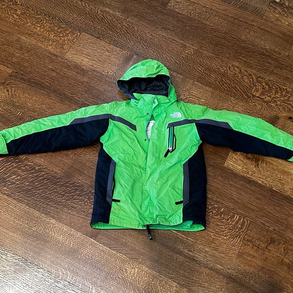North Face Triclimate Hyvent 3-in-1 Warm Adjustable Winter Coat Boys L 14/16 - Picture 1 of 8